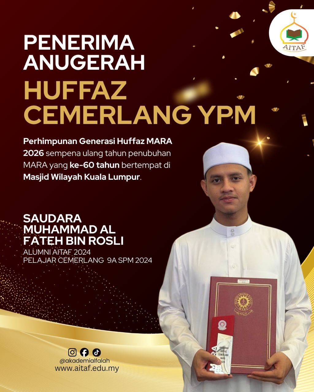 ANUGERAH HUFFAZ CEMERLANG YPM] 👨🏻‍🎓